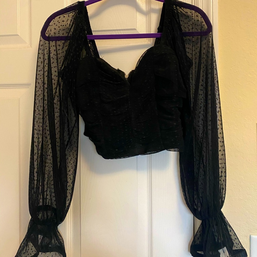 Night out Crop Top